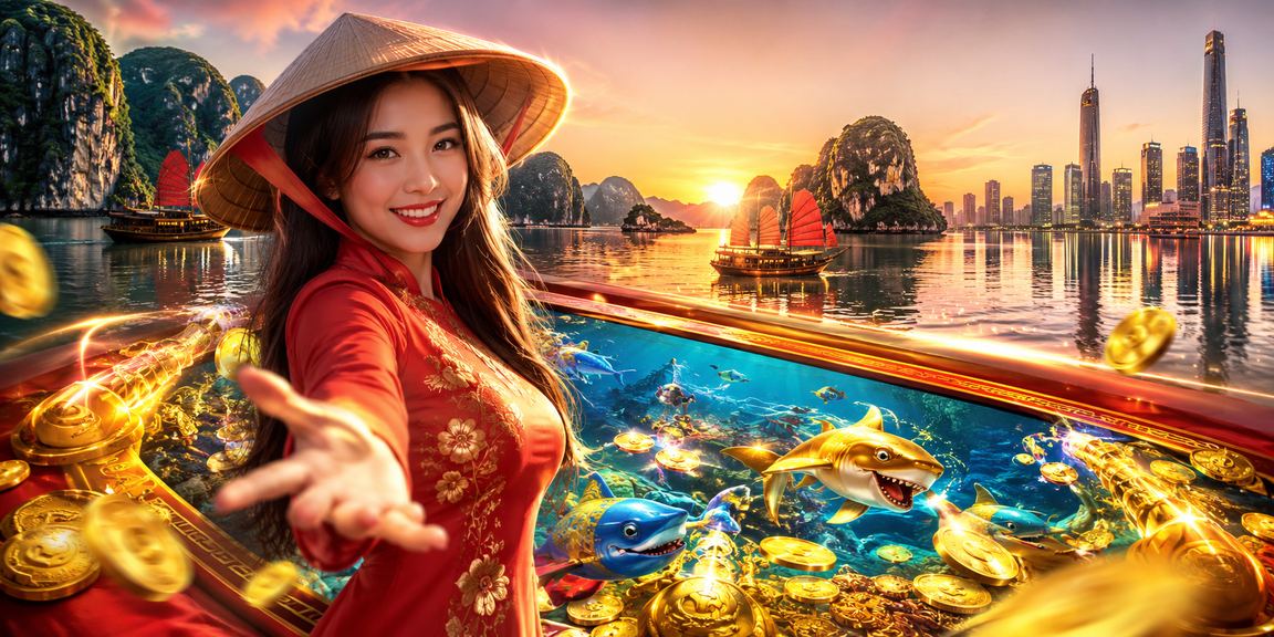 Người chơi tại Hạ Long đặt cược casino cao cấp trên thiết bị di động bên vịnh biển
