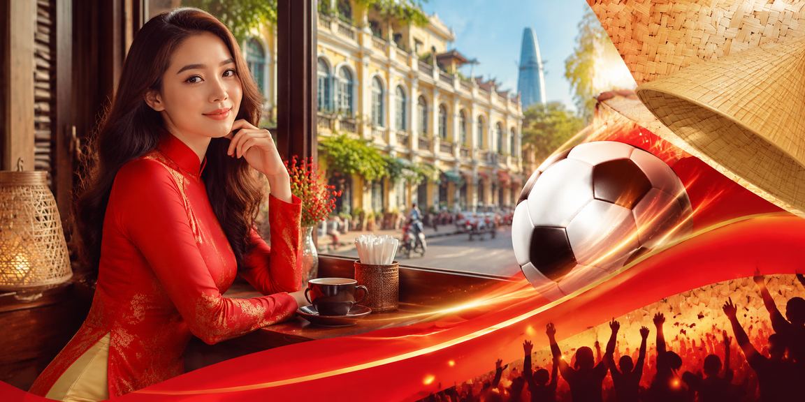 Người hâm mộ bóng đá tại TP. Hồ Chí Minh mặc áo dài theo dõi kèo cược trực tuyến